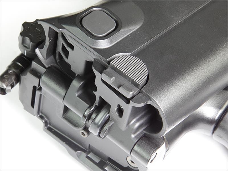 ライラクス　東京マルイ次世代SCARシリーズ　ハードストックボタン LayLax/ライラクス】SCARシリーズ用ハードストックボタン - ミリタリー