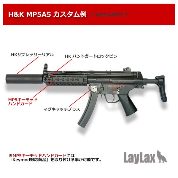 LayLax/ライラクス】NITRO.vo 東京マルイ MP5用 Keymod キーモッド