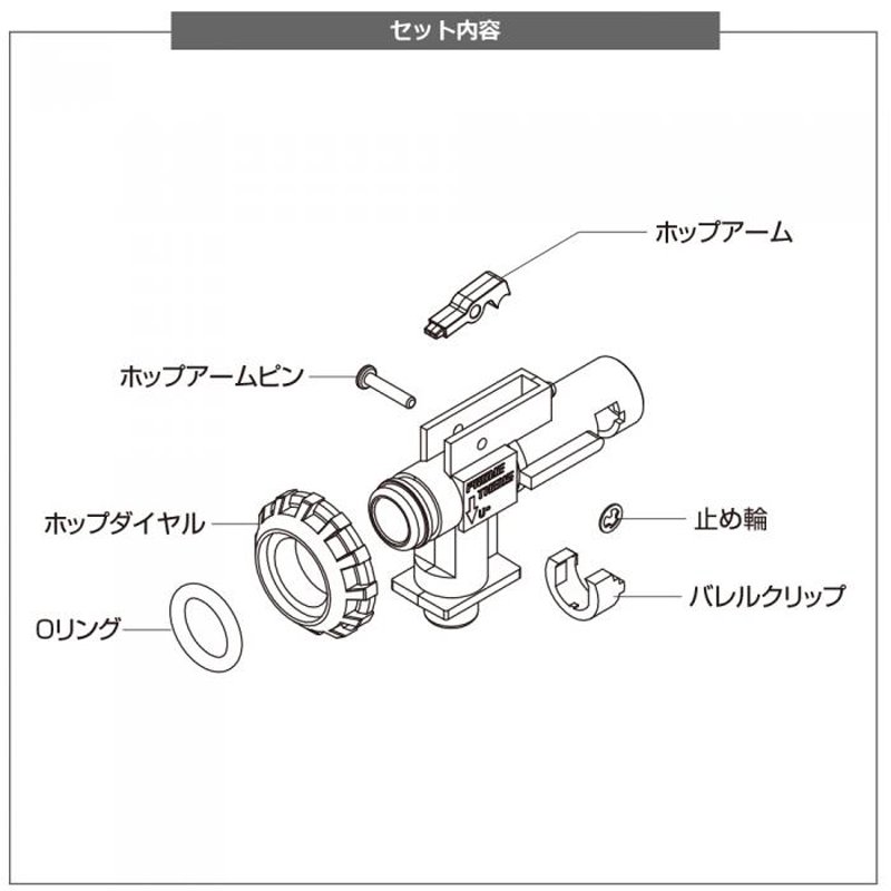 LayLax/ライラクス】ワイドユースメタルチャンバー - 【ミリタリーギア