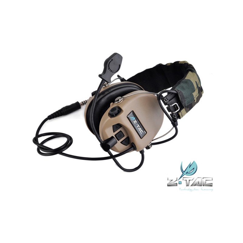 Z-Tactical】ZSordin Headset(Official Version)無線ヘッドセット DE ...