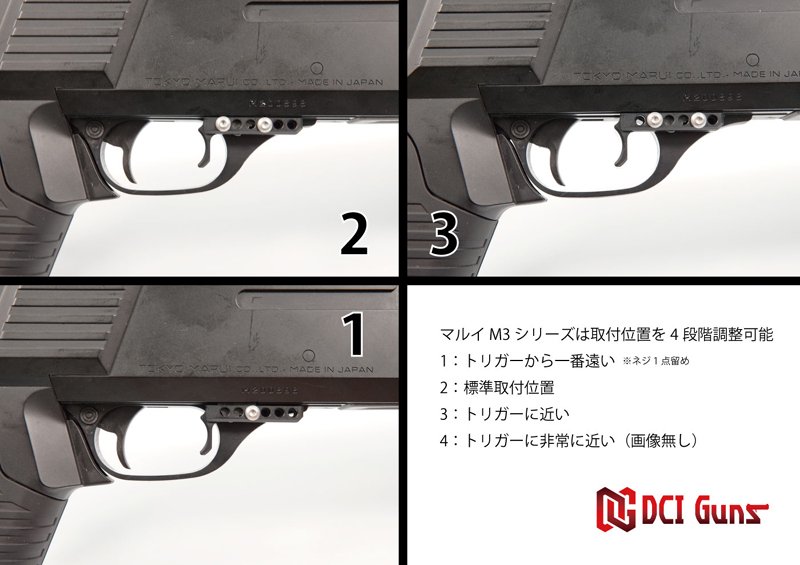 DCI Guns】CYMA M870・CYMA＆マルイM3シリーズ用アンビシェルリリース