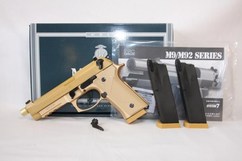 中古・特価品】KSC製 M9A3 タイプF ヘヴィウェイト タンカラー