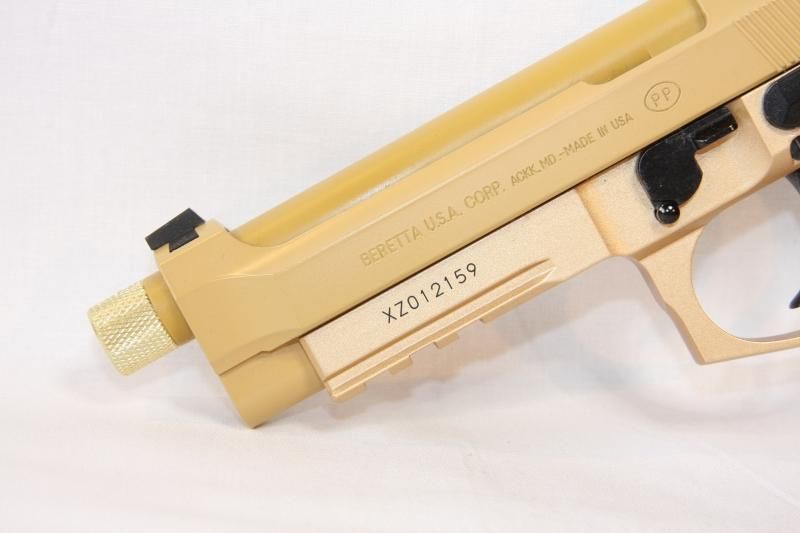 中古・特価品】KSC製 M9A3 タイプF ヘヴィウェイト タンカラー