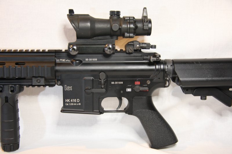 中古・特価品】東京マルイ製 次世代 DEVGRUカスタム HK416D スコープ等付属 - ミリタリーギアBLACKBURN