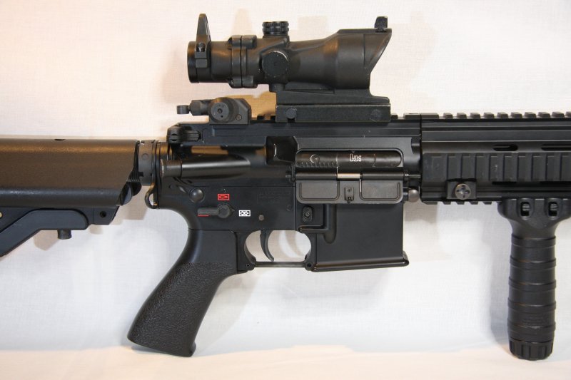 中古・特価品】東京マルイ製 次世代 DEVGRUカスタム HK416D スコープ等付属 - ミリタリーギアBLACKBURN