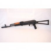 【中古・特価品】東京マルイ製 次世代 AKS-74N ウッドハンドガード交換済み