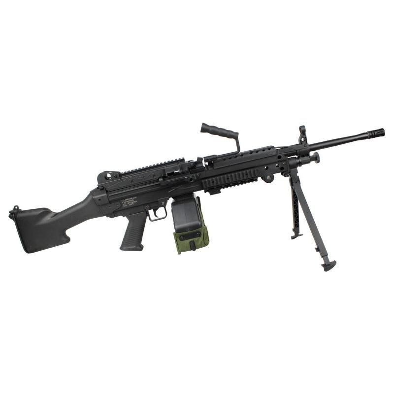 S&T】M249 SAW E2 BK スポーツライン電動ガン - ミリタリーギアBLACKBURN