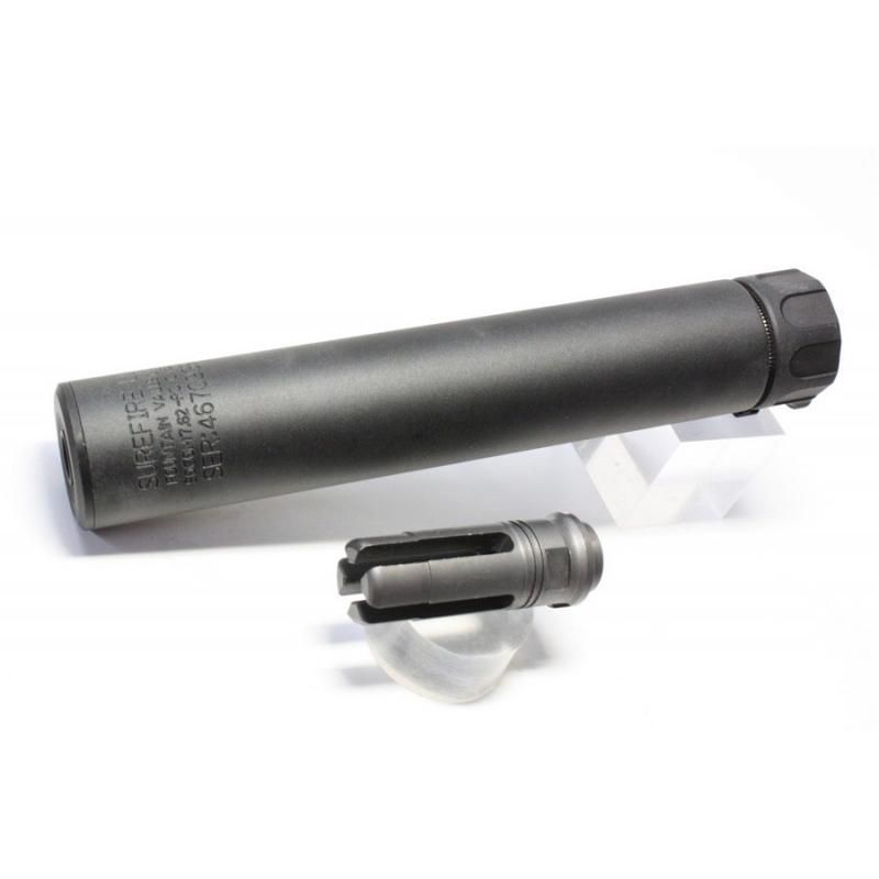 SUREFIREタイプ SOCOM762-RC サイレンサー Surefire SOCOM RC Fast-Attach 7.62 Suppressor, Black: MGW