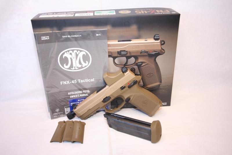 東京マルイ　fnx45　タクティカル　FDE 東京マルイ ガスブローバック FNX-45 Tactical FDE FNX45 | ガス