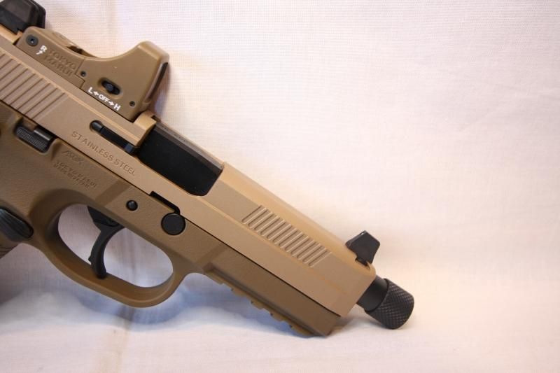 東京マルイ　fnx45　タクティカル　FDE FNX-45 タクティカル ガスガン 東京マルイ エアガン レビュー