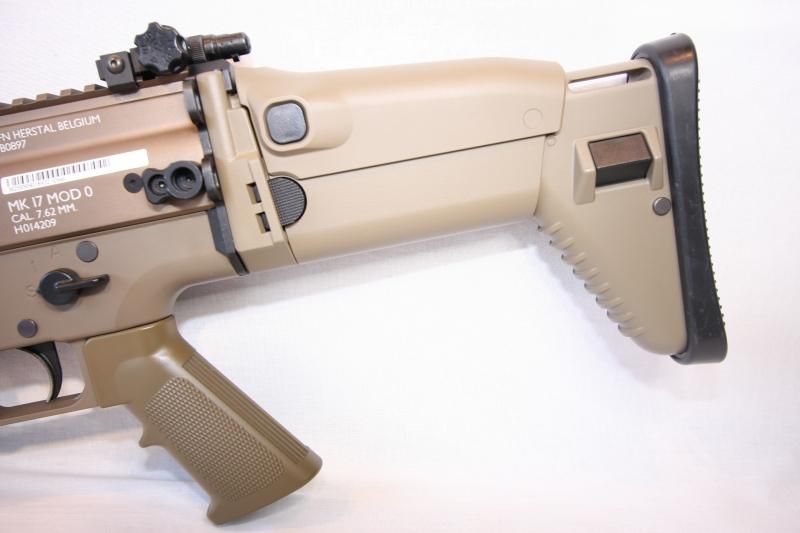【初心者】東京マルイ　次世代SCAR-H FDE 付属品　複数カスタムパーツ付 初心者】東京マルイ 次世代SCAR-H FDE 付属品 複数カスタム