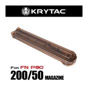 【KRYTAC/クライタック/EMG】 FN P90 200発/50発 マガジン 1本入り