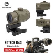 【Evolution Gear/エボリューションギア】EOTECH G43 マグニファイア レプリカ 2022年版 FDE