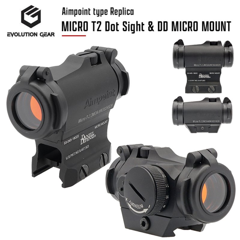 Evolution Gear/エボリューションギア】Aimpoint Micro T-2 ドット