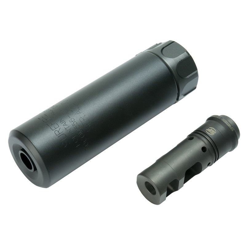 ANGRY GUN】Surefire SOCOM556 Mini QDサイレンサー BK (14mm逆