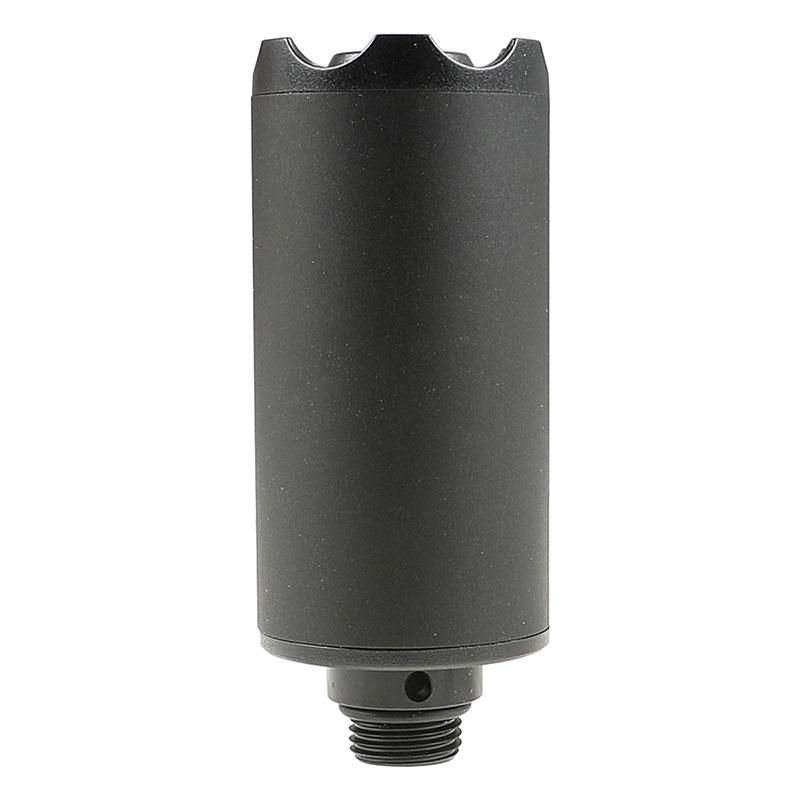 WoSporT サイレンサー型トレーサー (15.8cm/14mm逆ネジ) BK