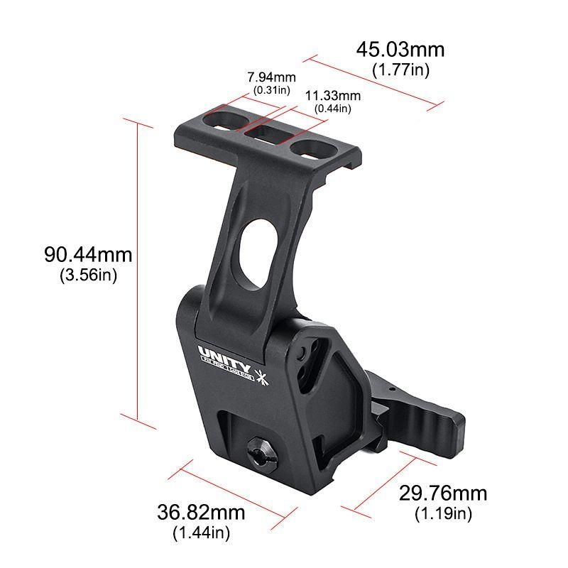 Element(WADSN)】Unity FAST FTCタイプ G43用マウント BK