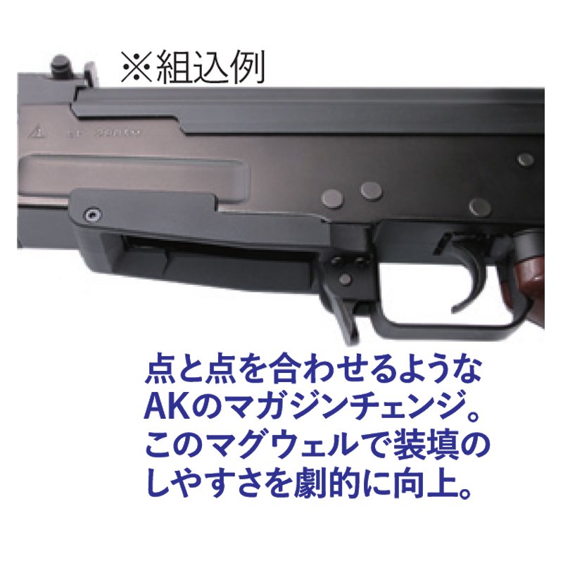 WII Tech】マルイ次世代AK47/AKS47用 アルミマグウェル - 【ミリタリー ...