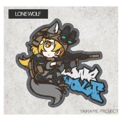 YAMAME PROJECT.YAMAME Sticker collection LONE WOLF