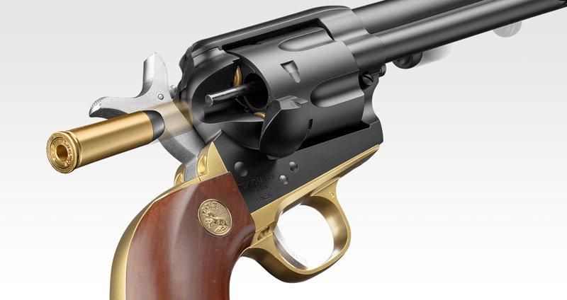 東京マルイ　エアリボルバー　SAA .45 Artillery ハンドガン SAA.45 アーティラリー 5 1/2インチ ブラック - エアー