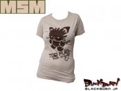 【MILL　SPEC MONKEY】TIGER FUEL GIRL T-SHIRT　GY