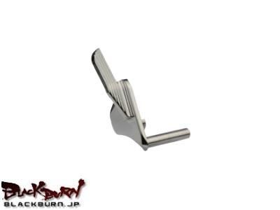 Anvil WA1911シリーズ用 Ed Brownステンレスグリップセフティ Anvil】マルイM1911 セフティー-Ed Brown-ステンレスシルバー