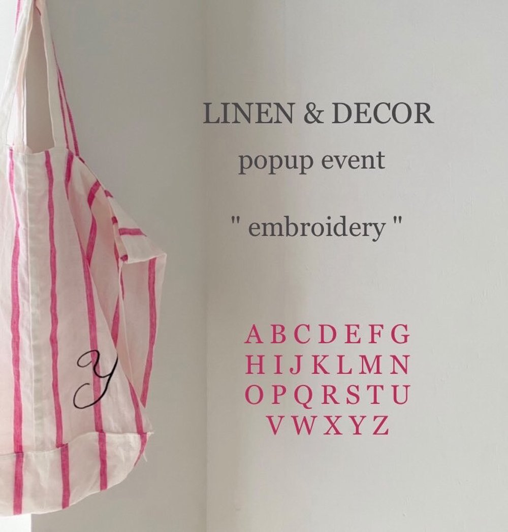 popup event " embroidery " at +VIE