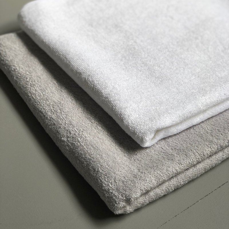 Sophia Bath Towel - Light Gray - リネンアンドデコール | LINEN & DECOR