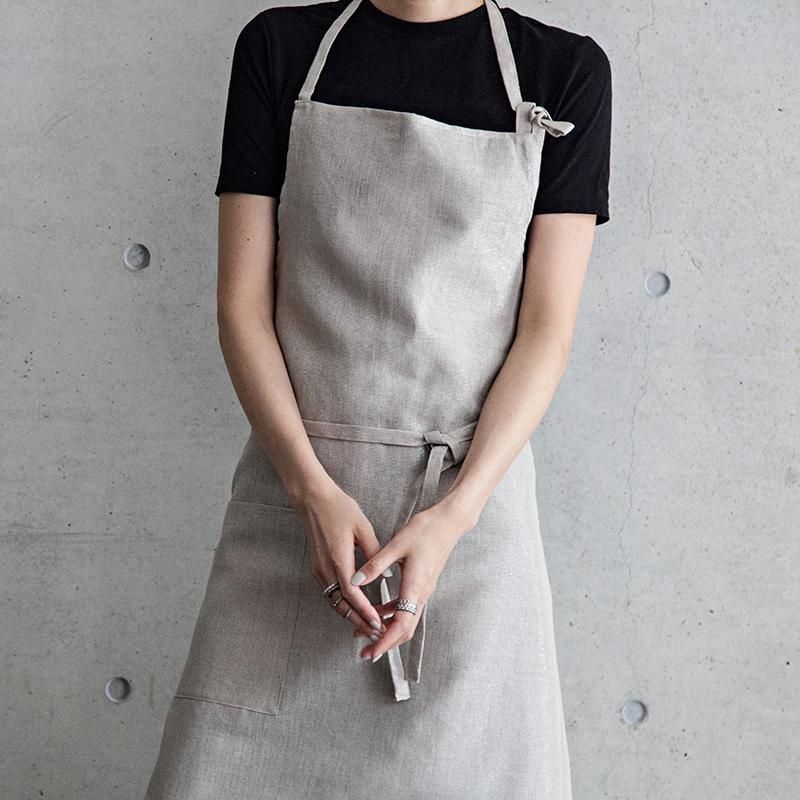 Herdmans Linen Apron エプロン リネン プレーンリネン エプロン｜トゥモローランド 公式通販