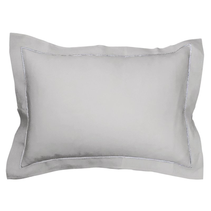 Pleats Pillowcase - Ice Gray