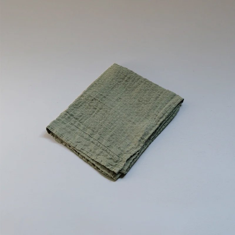 Forest  Face Towel - Moss