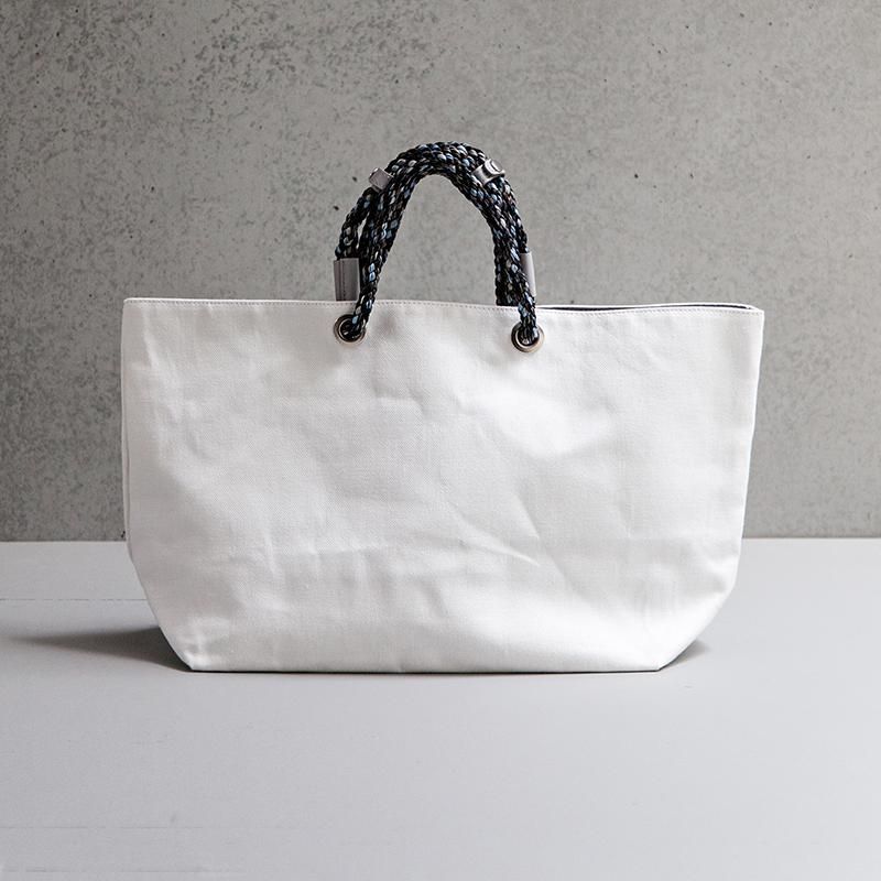 Siena 2 way Tote Bag - White