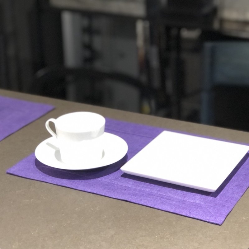 Antwerp Tea Mat - Purple