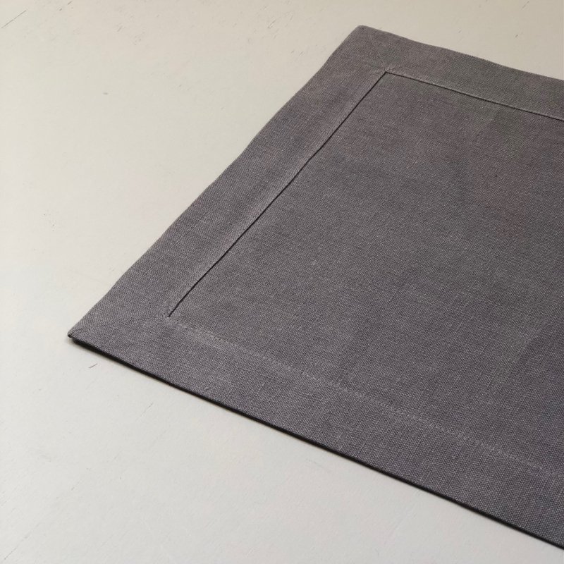 Palanga Placemat - Stone gray