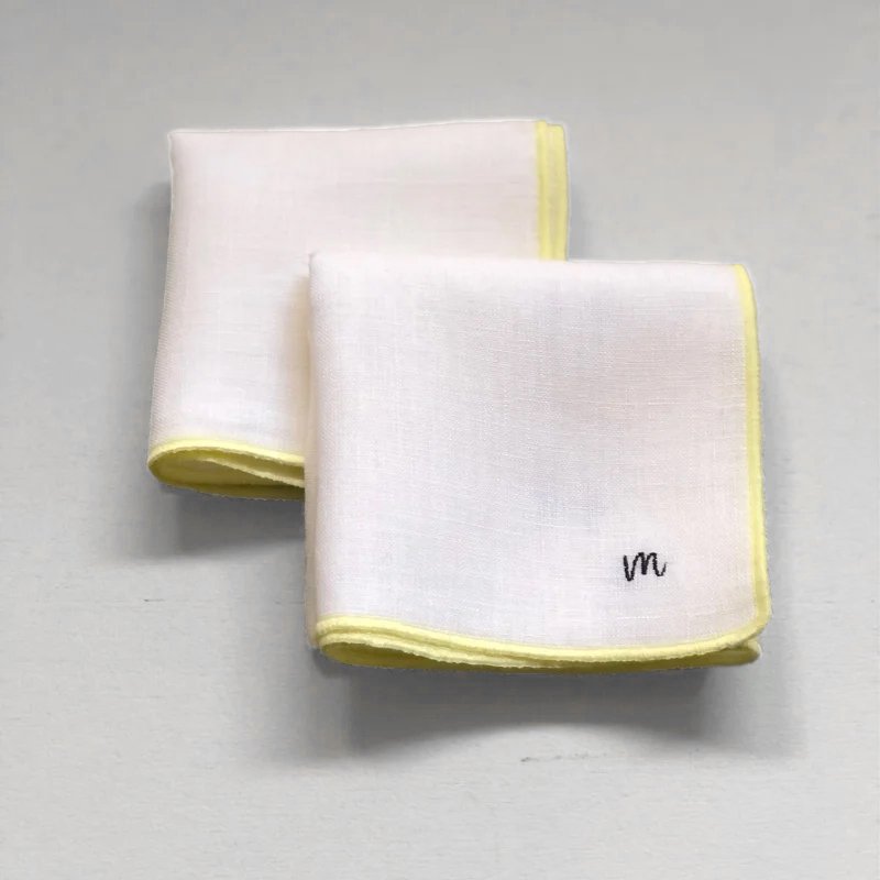 Seda Handkerchief - Creamyellow