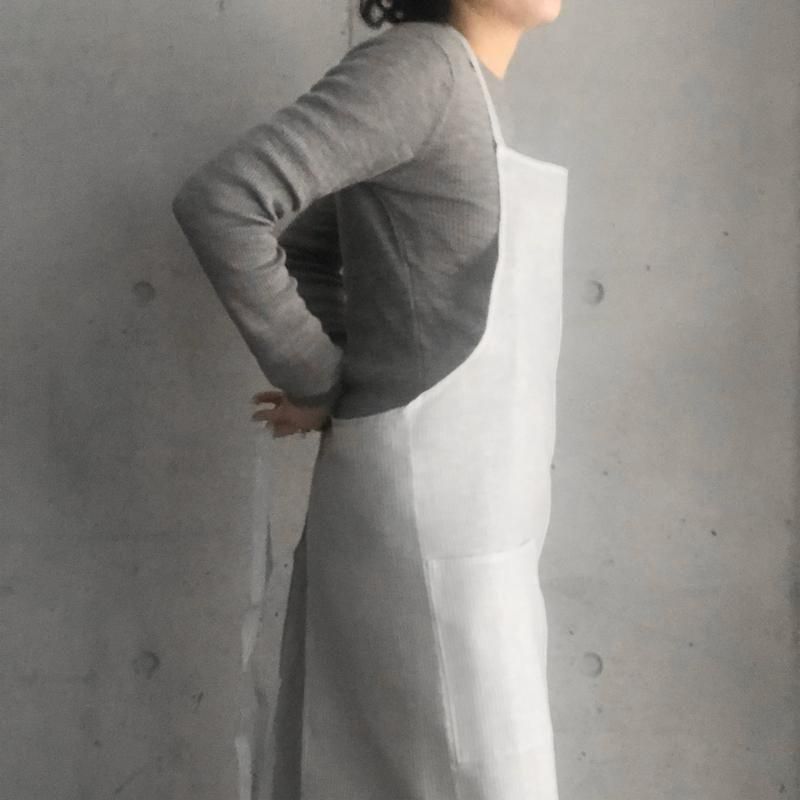 Vita Apron - Ice Gray