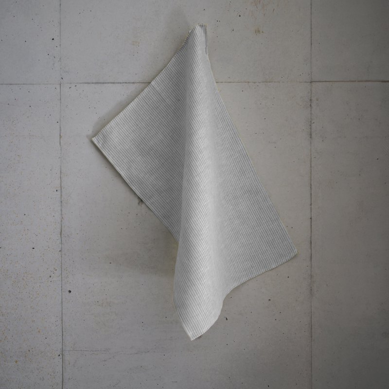 Vita Kitchen Towel - Ice Gray 