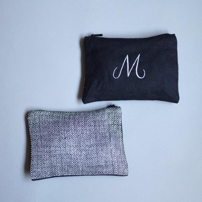 Bristol Flat Pouch S - Black