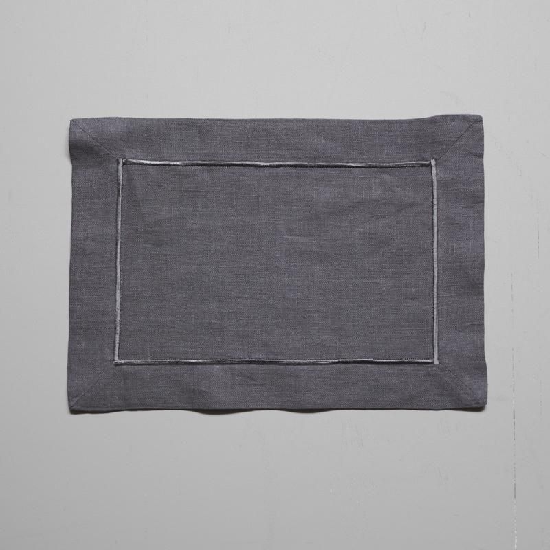 Santorini Tea Mat - Stone grey