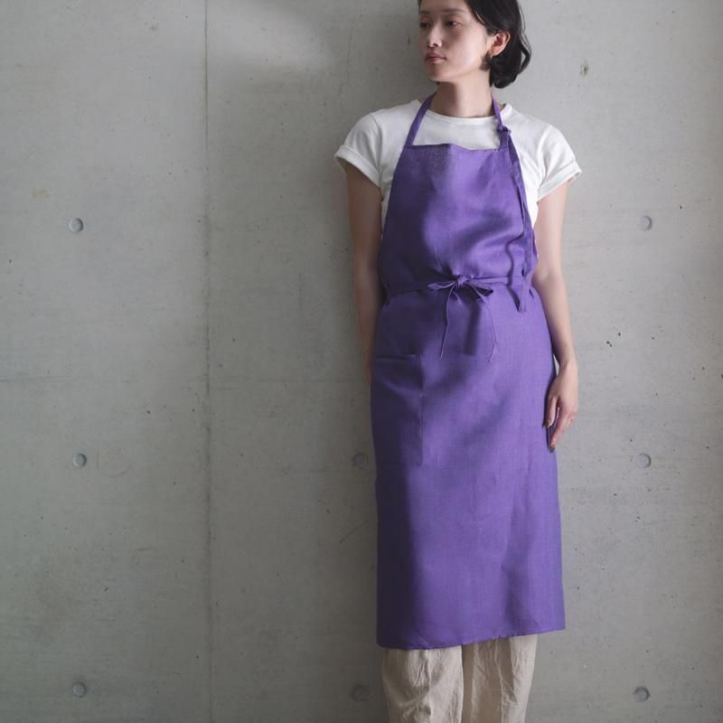 Cannes Apron - purple