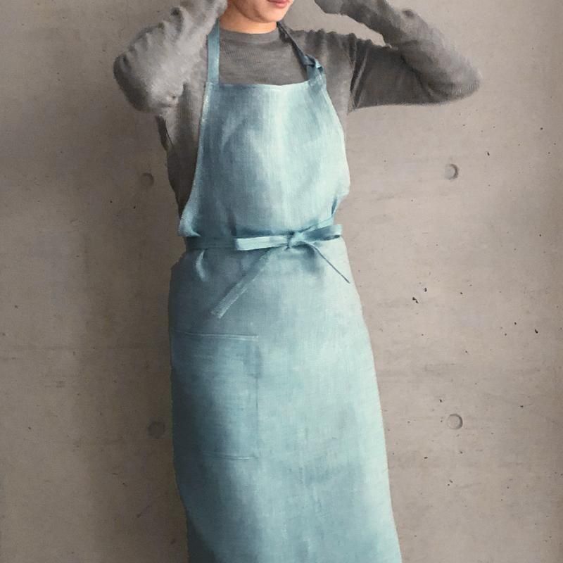 Bristol Apron - Sea green