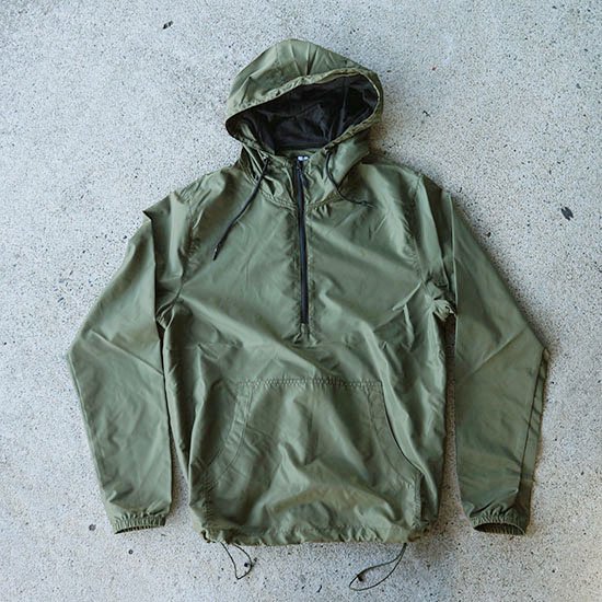 INDEPENDENT  PULLOVER WINDBREAKER EXP54LWP army/blkzip