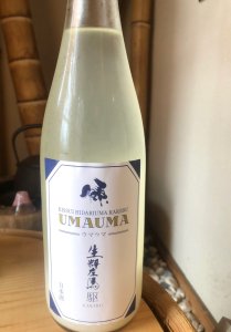 新感覚日本酒 生粋左馬 駆(かける)純米活性にごり生ウマウマＲ５ＢＹ/有賀醸造/白河市/開栓注意/スパークリング日本酒/720mlのみ -  福島いわき市酒のまるとみ