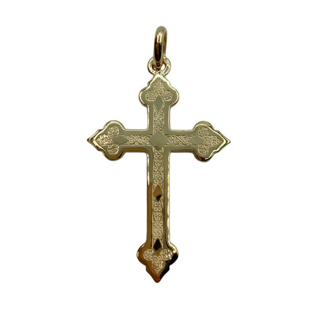 十字架ペンダント（彫印）38ミリ