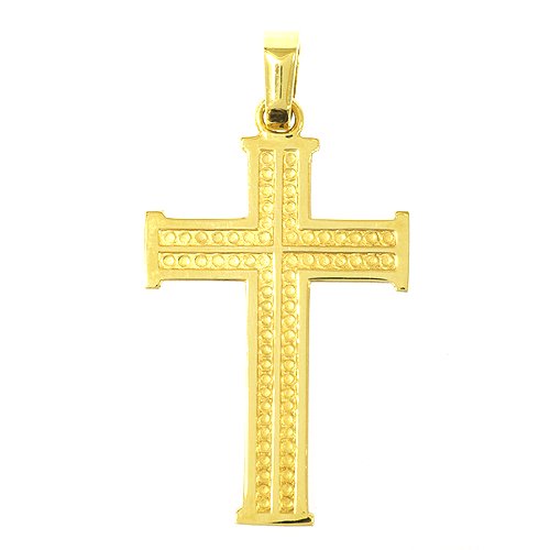 十字架ペンダント（飾り模様）30ミリ　 