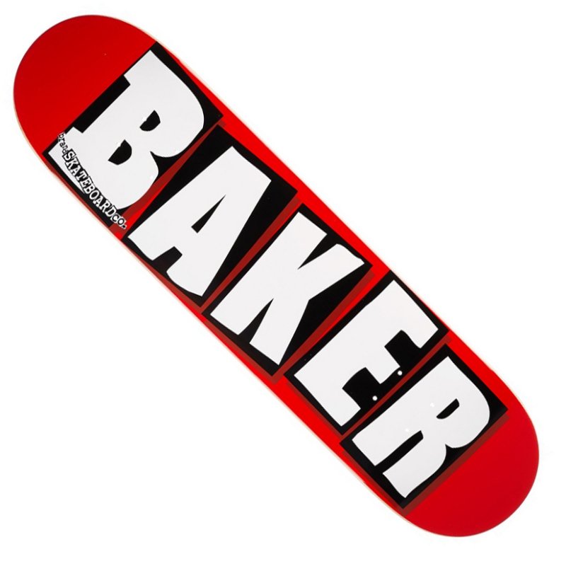 Baker デッキ Brand Logo White 7 3 キッズサイズ スケボー スケートボード通販 スケートボード福岡 スケートショップ福岡