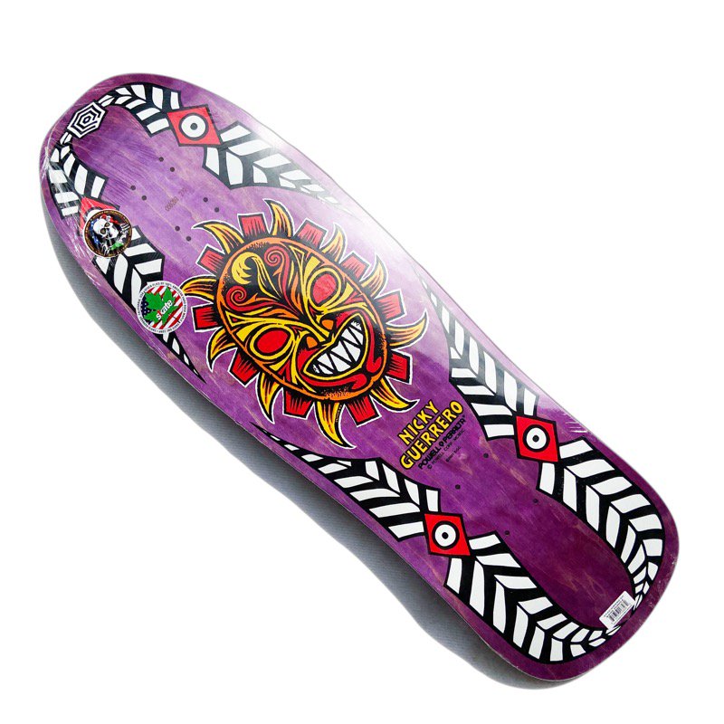 POWELL DECK デッキ NICKY GUERRERO MASK PURPLE REISSUE 10 X 31.75