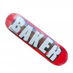 BAKER ǥå TEAM BRAND LOGO BLACK/WHITE 8.12