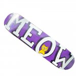 ݥȣԸ MEOW å ǥå TEAM LOGO PURPLE MINI 7.0 X 28.25