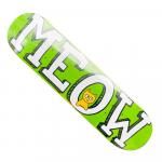 ݥȣԸ桪 MEOW ǥå TEAM LOGO GREEN MINI 7.5 X 30.25